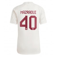 Camisa de time de futebol Bayern Munich Noussair Mazraoui #40 Replicas 3º Equipamento 2023-24 Manga Curta